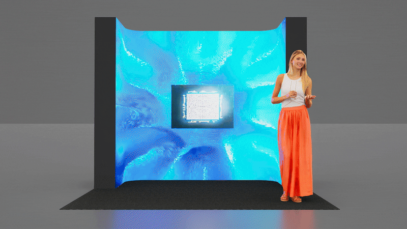 10x10 Trade Show Booth Rental 07