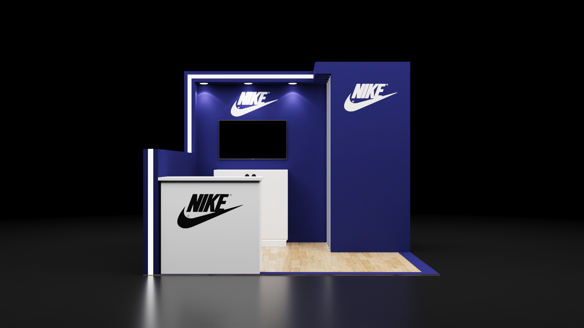 10x10 Trade Show Booth Rental 02