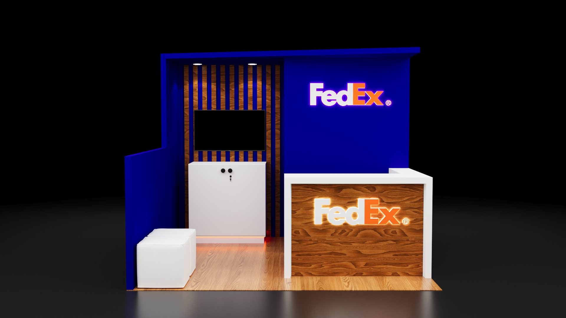 10x10 Trade Show Booth Rental 03