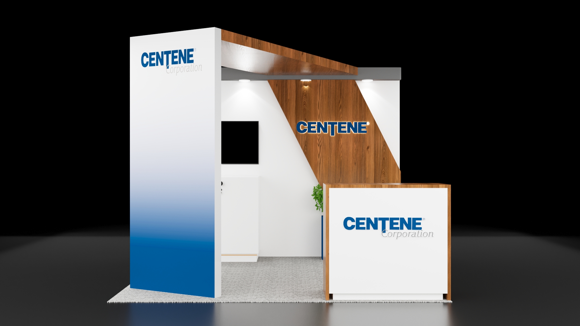 10x10 Trade Show Booth Rental 08