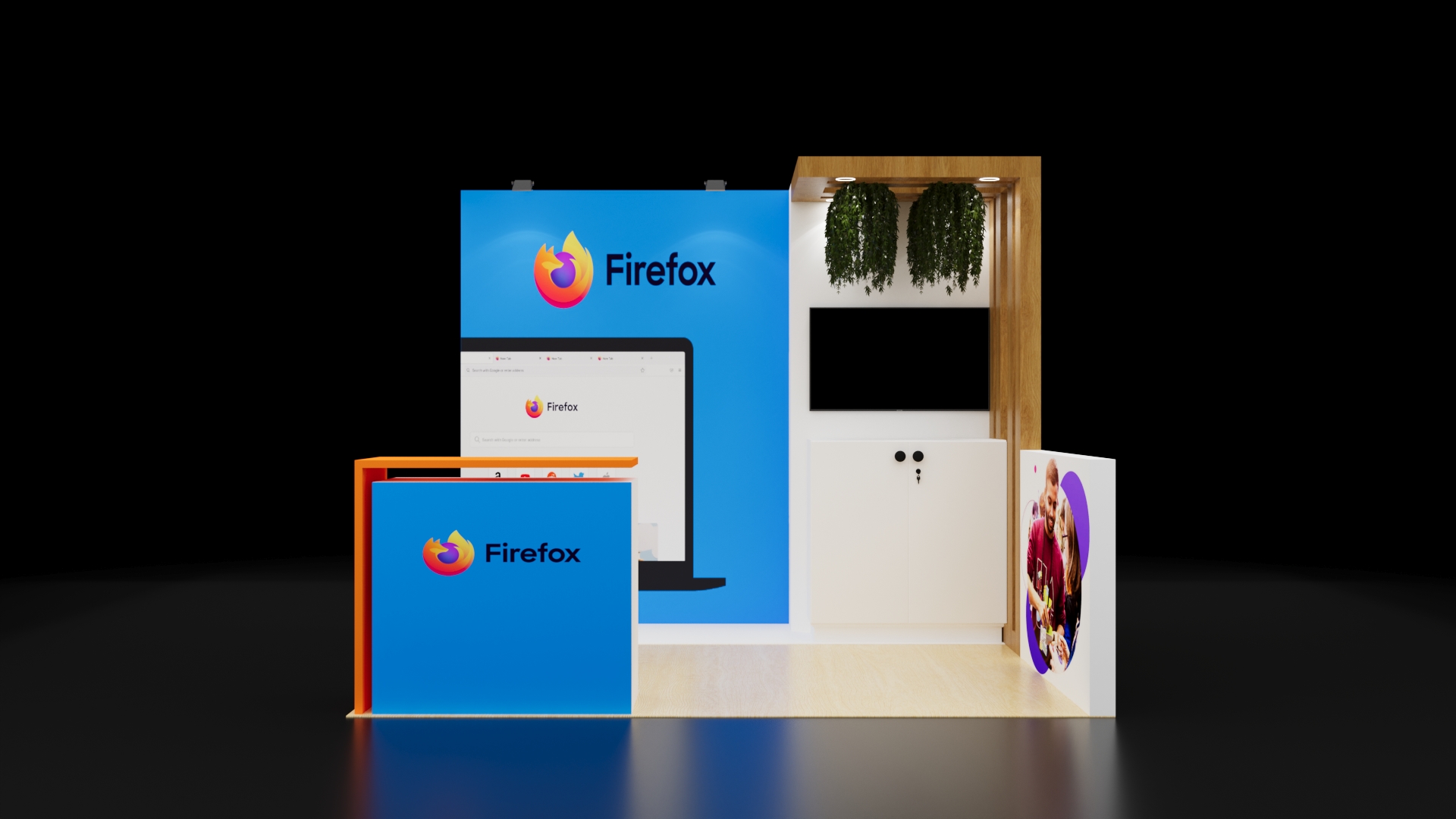 10x10 Trade Show Booth Rental 09