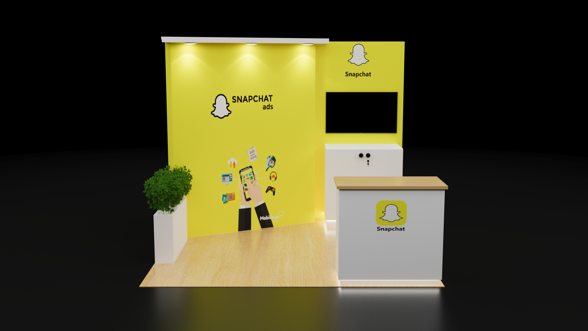 10x10 Trade Show Booth Rental 10
