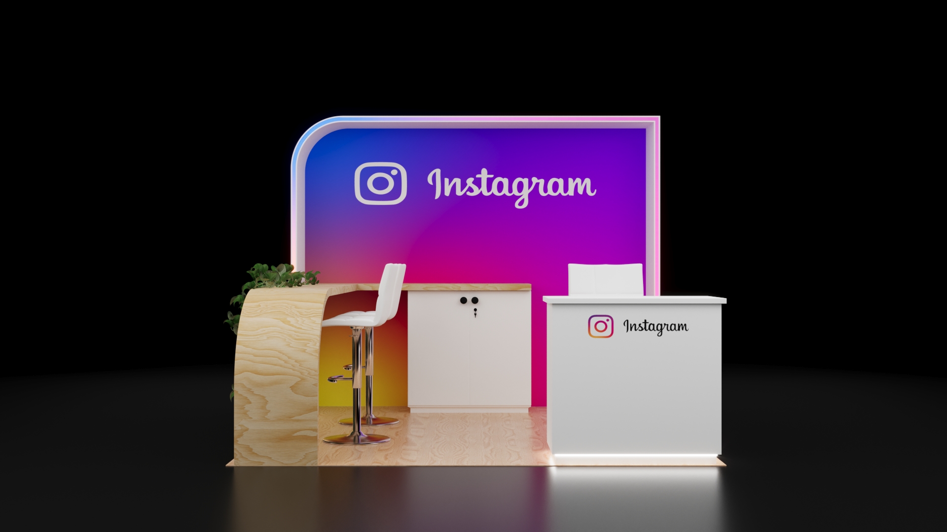 10x10 Trade Show Booth Rental 13