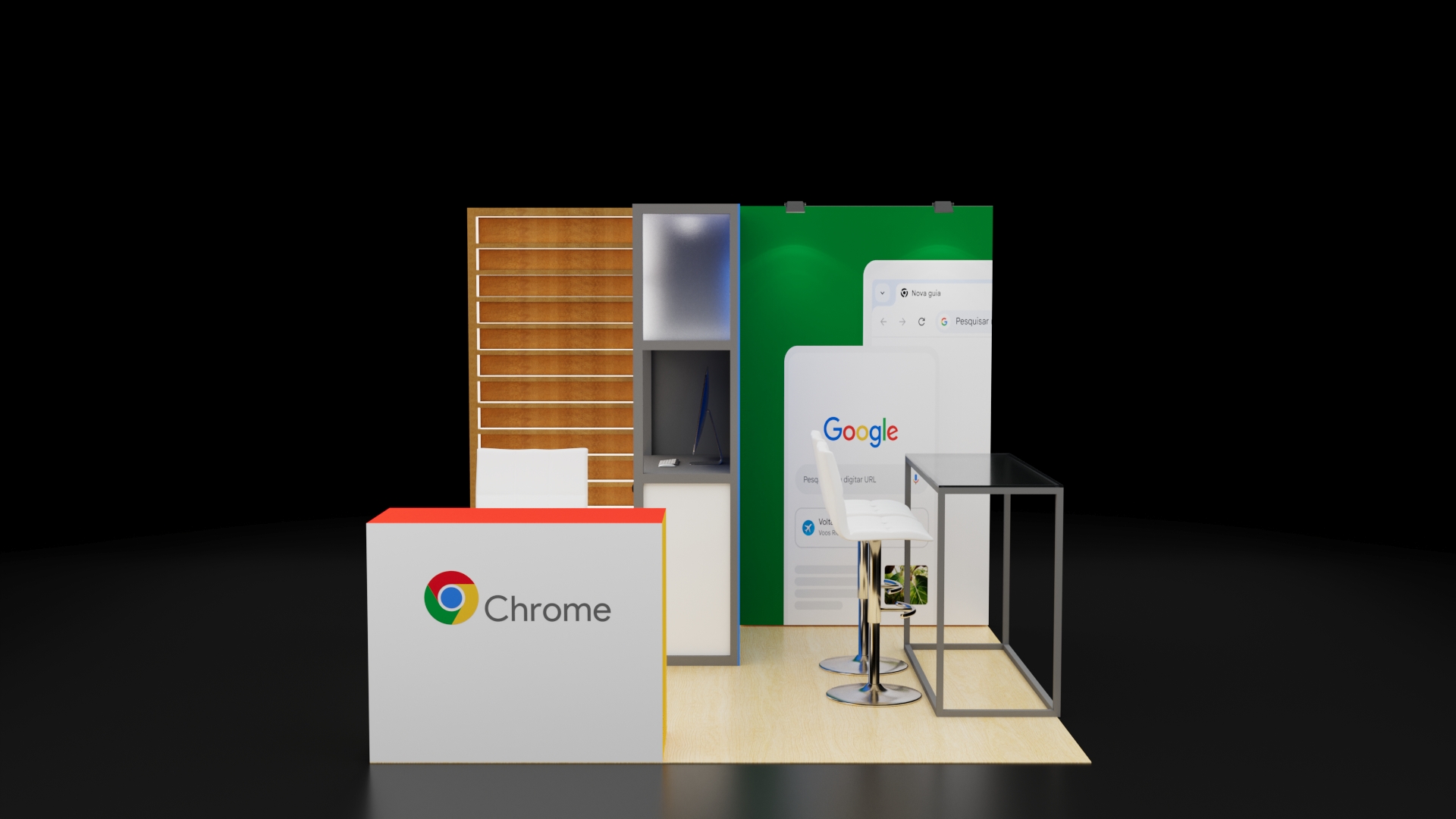 10x10 Trade Show Booth Rental 18