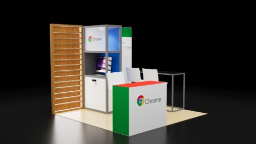 10x10 Trade Show Booth Rental 18 - Image 3