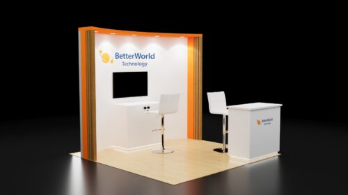 10x10 Trade Show Booth Rental 38 - Image 3