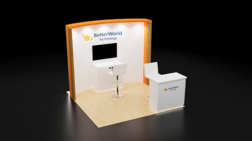 10x10 Trade Show Booth Rental 38 - Image 4