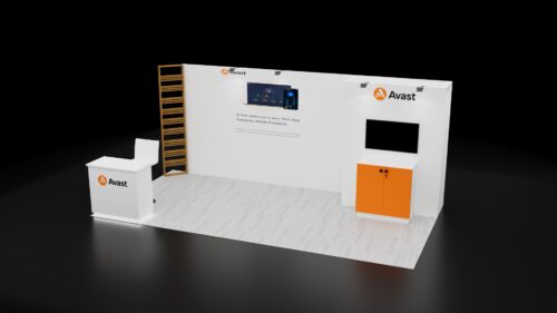10x20 Trade Show Booth Rental 7 - Image 5