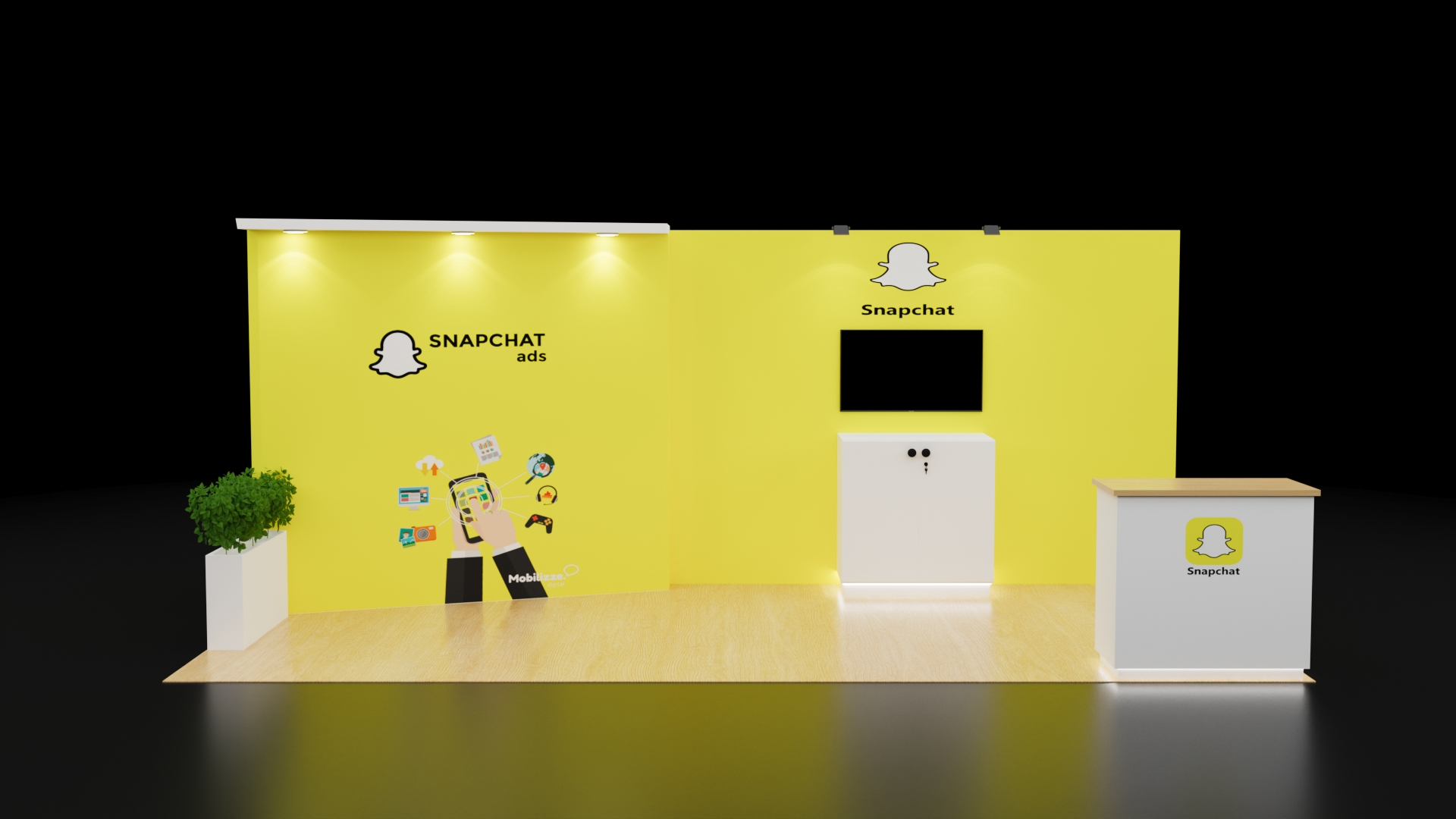 10x20 Trade Show Booth Rental 10
