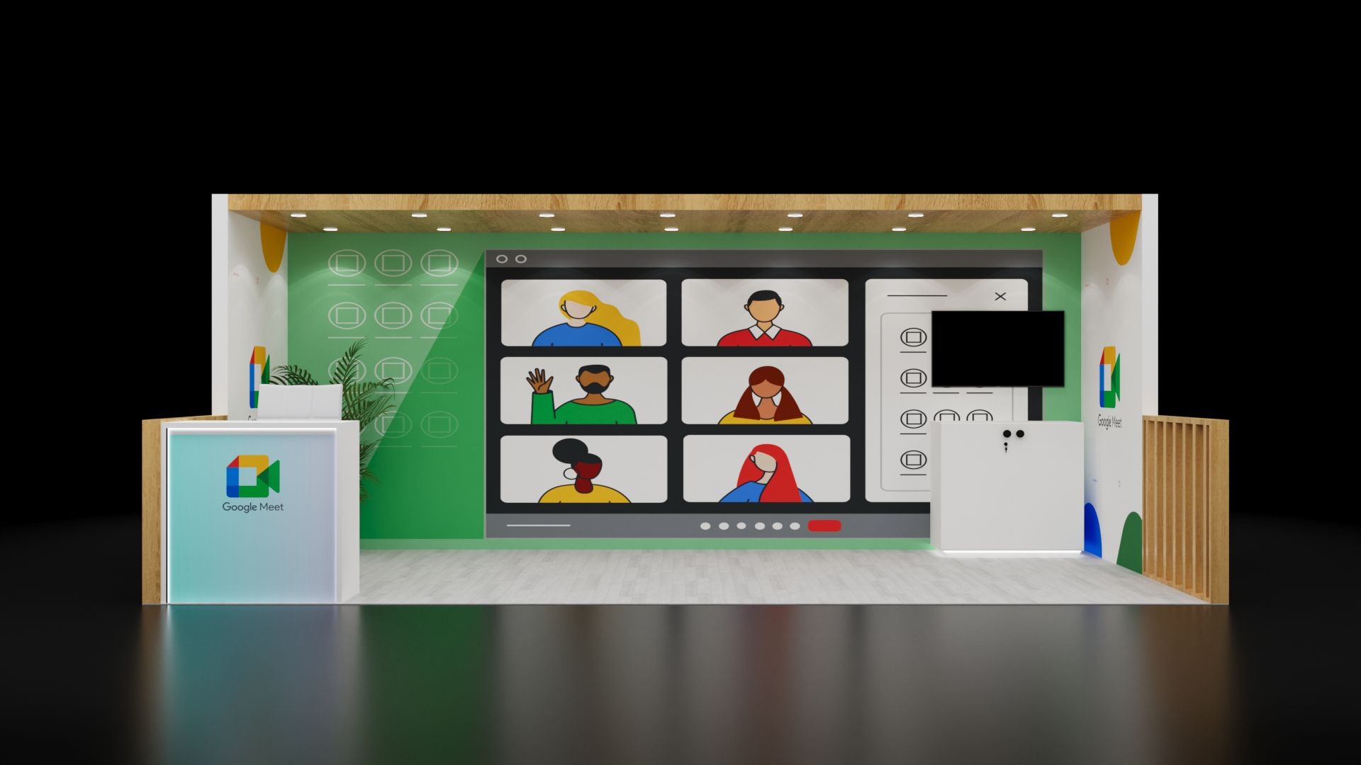 10x20 Trade Show Booth Rental 26