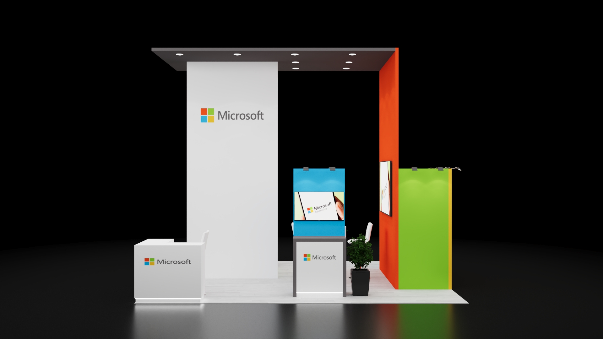 20x20 Trade Show Booth Rental 22