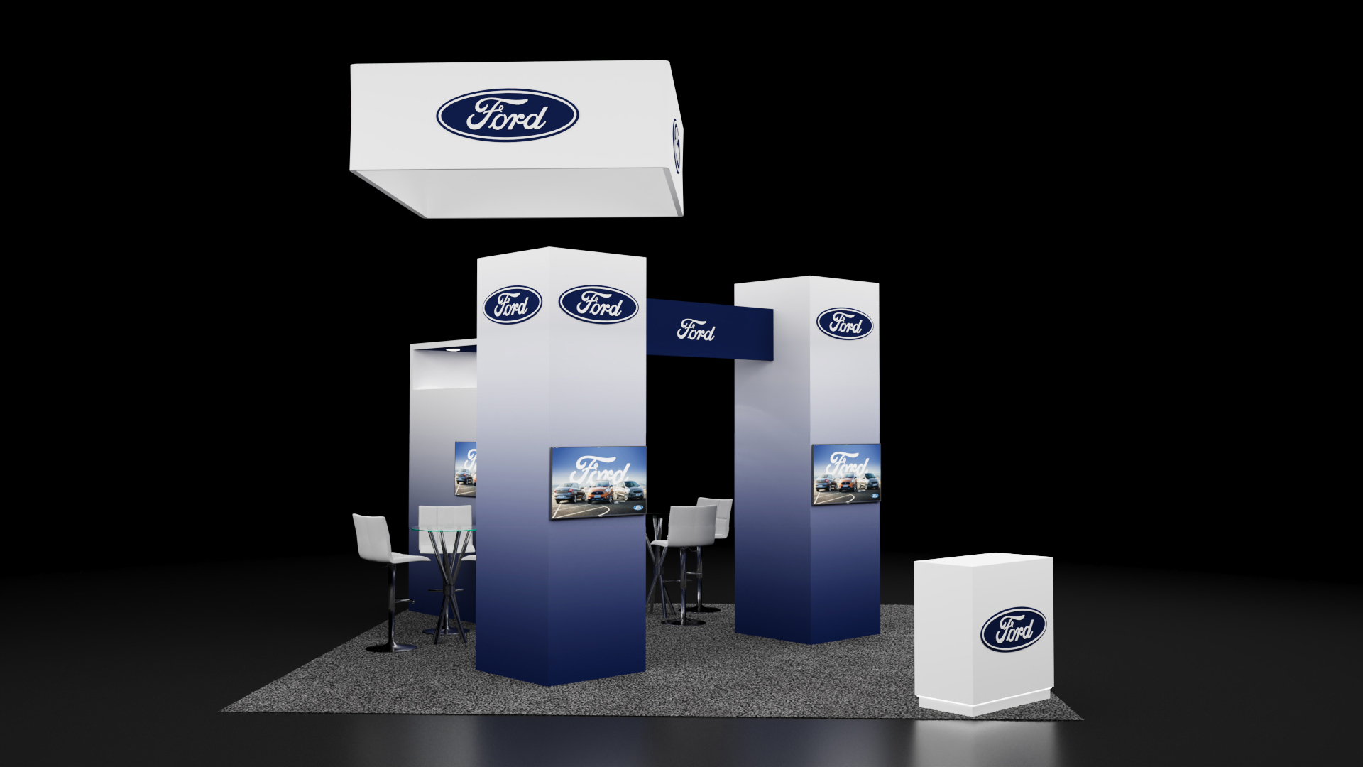 20x20 Trade Show Booth Rental 06