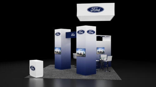 20x20 Trade Show Booth Rental 06 - Image 3
