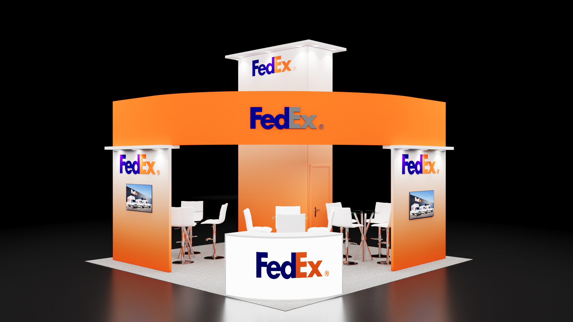 20x20 Trade Show Booth Rental 09