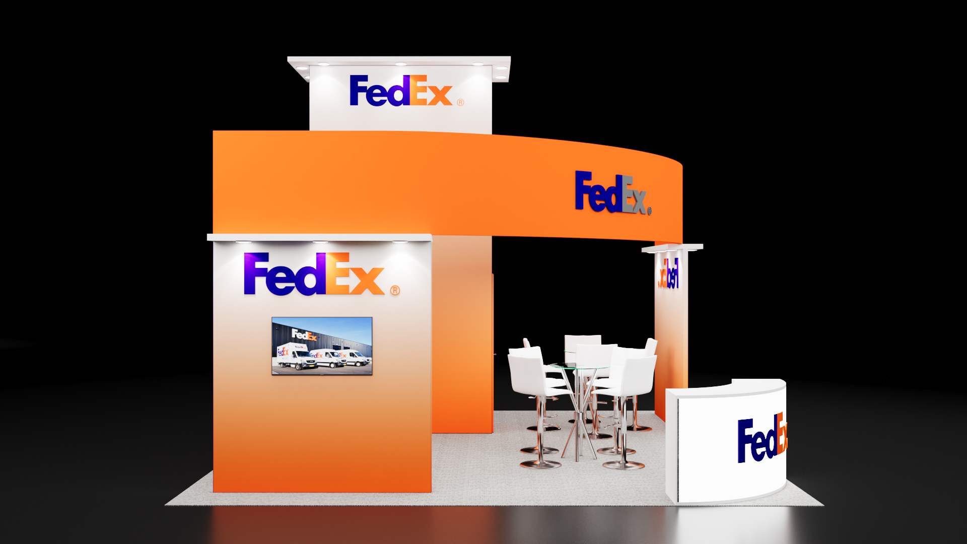 20x20 Trade Show Booth Rental 09