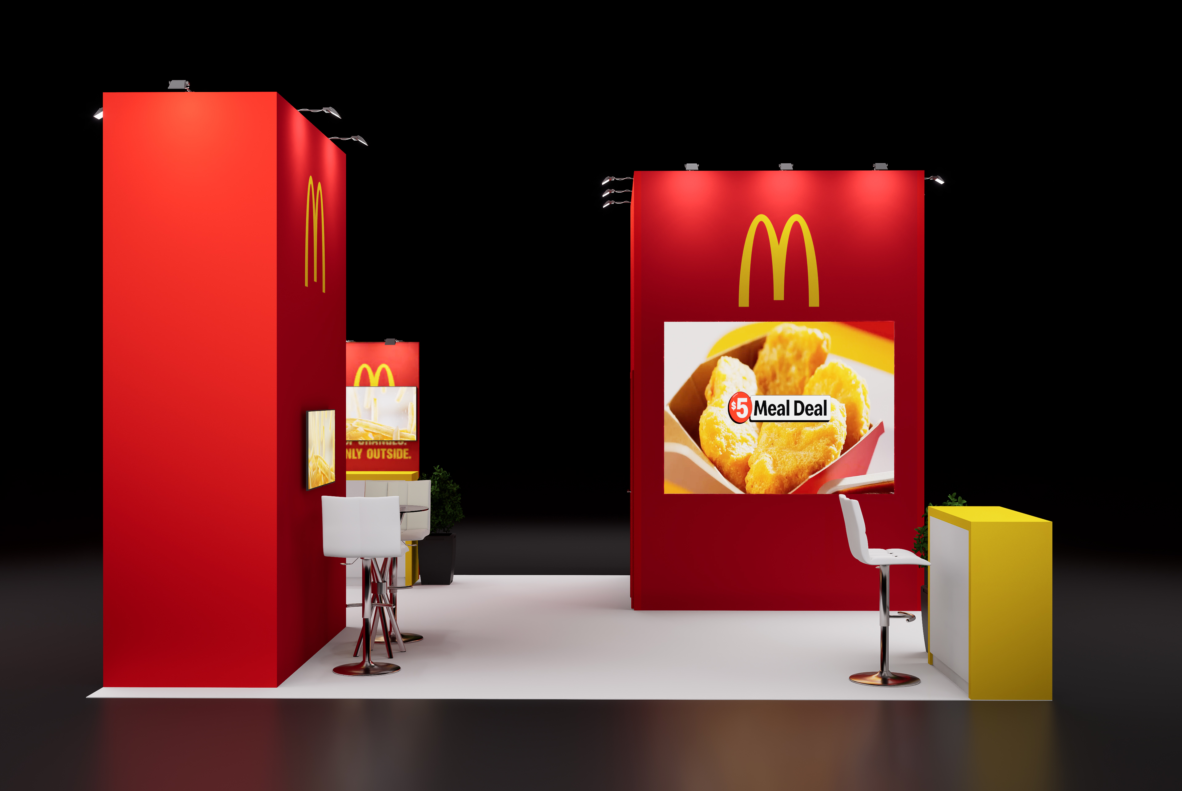 20x20 Trade Show Booth Rental 24