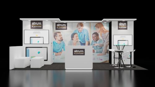 10x20 Trade Show Booth Rental 47 - Image 1