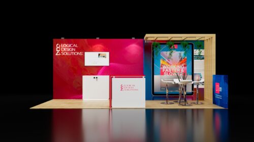 10x20 Trade Show Booth Rental 49 - Image 1