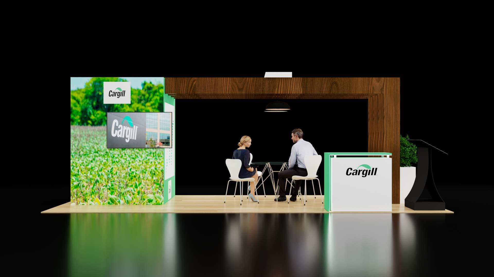 10x30 Trade Show Booth Rental 08