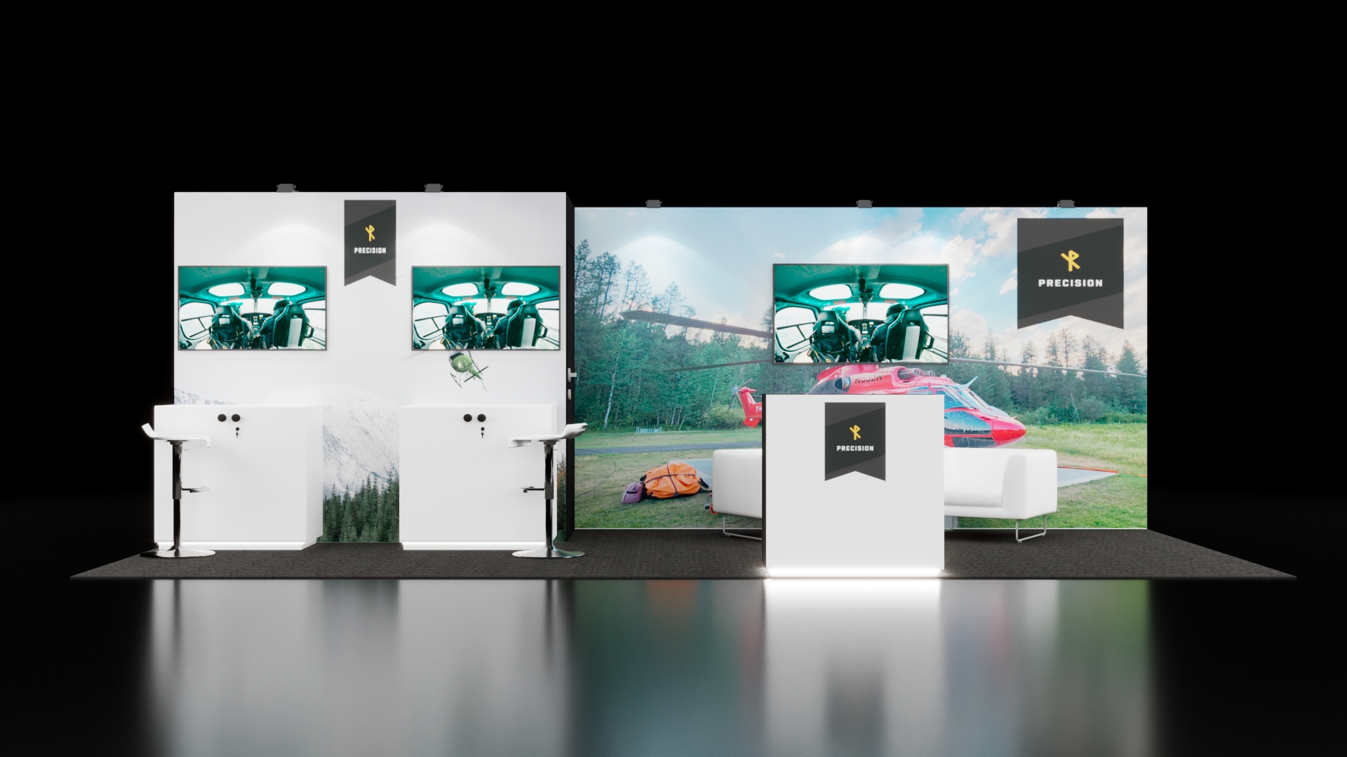 10x30 Trade Show Booth Rental 04