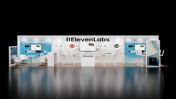 10x40 Trade Show Booth Rental 01-0000