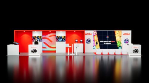 10x40 Trade Show Booth Rental 04 - Image 1