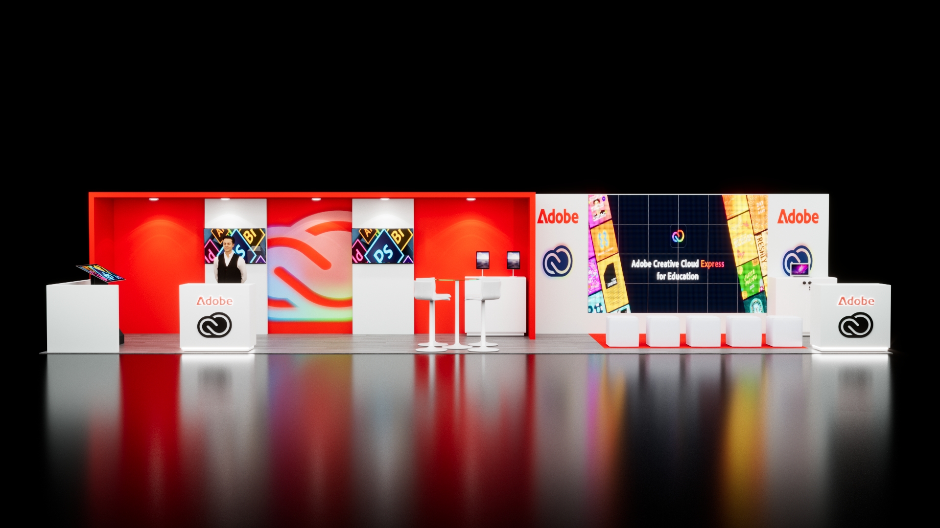 10x40 Trade Show Booth Rental 04