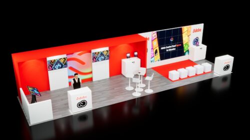 10x40 Trade Show Booth Rental 04 - Image 4