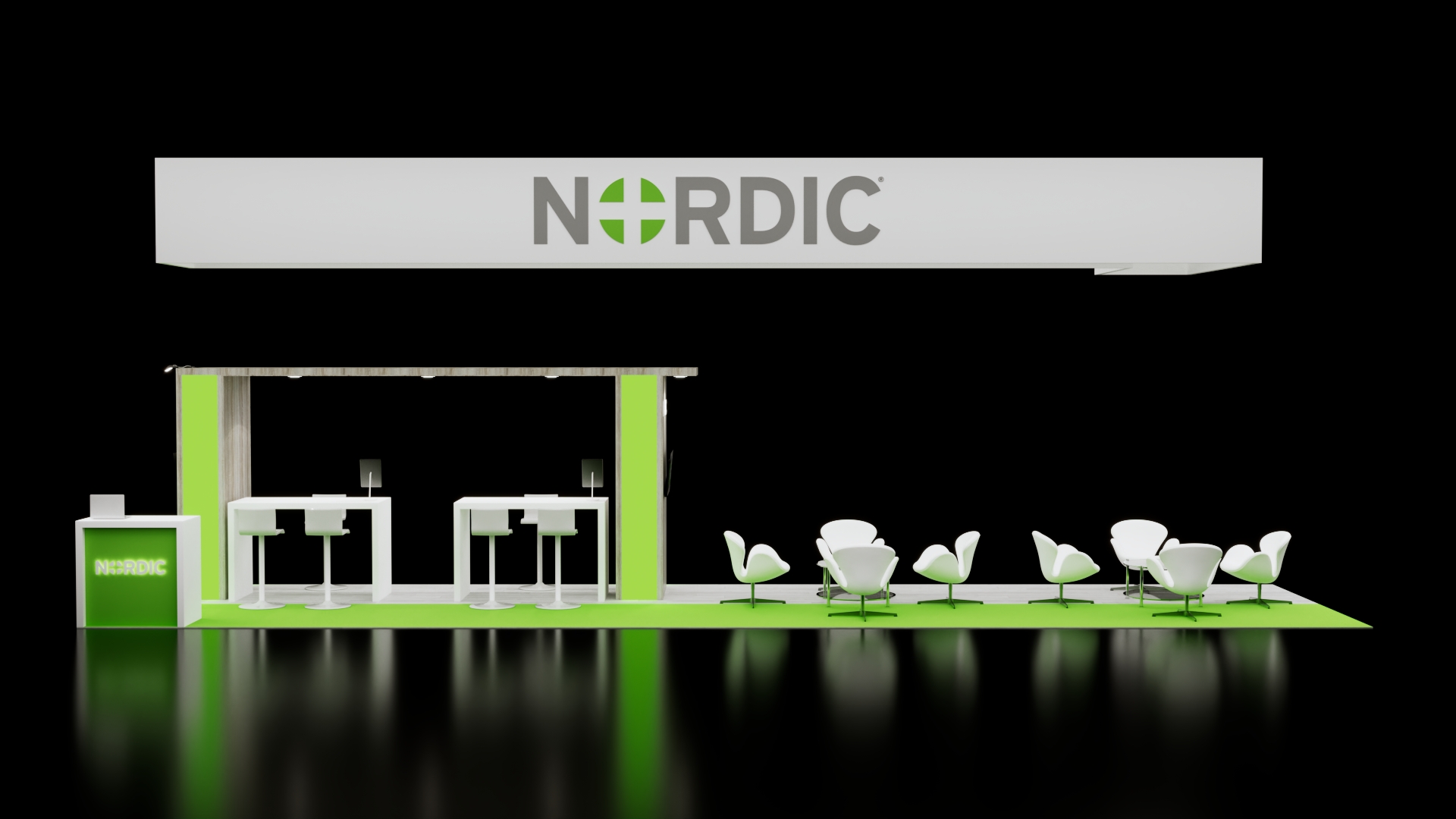 10x40 Trade Show Booth Rental 06