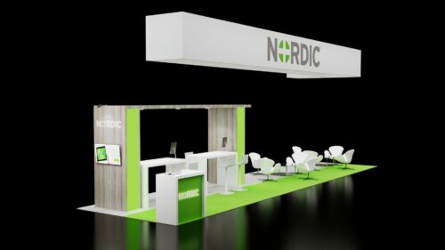 10x40 Trade Show Booth Rental 06 - Image 3