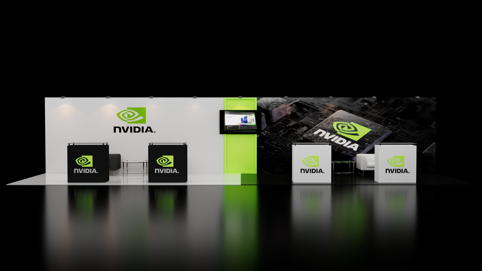 10x40 Trade Show Booth Rental 08