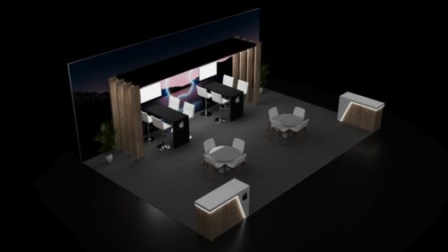 20x30 Trade Show Booth Rental 10 - Image 2