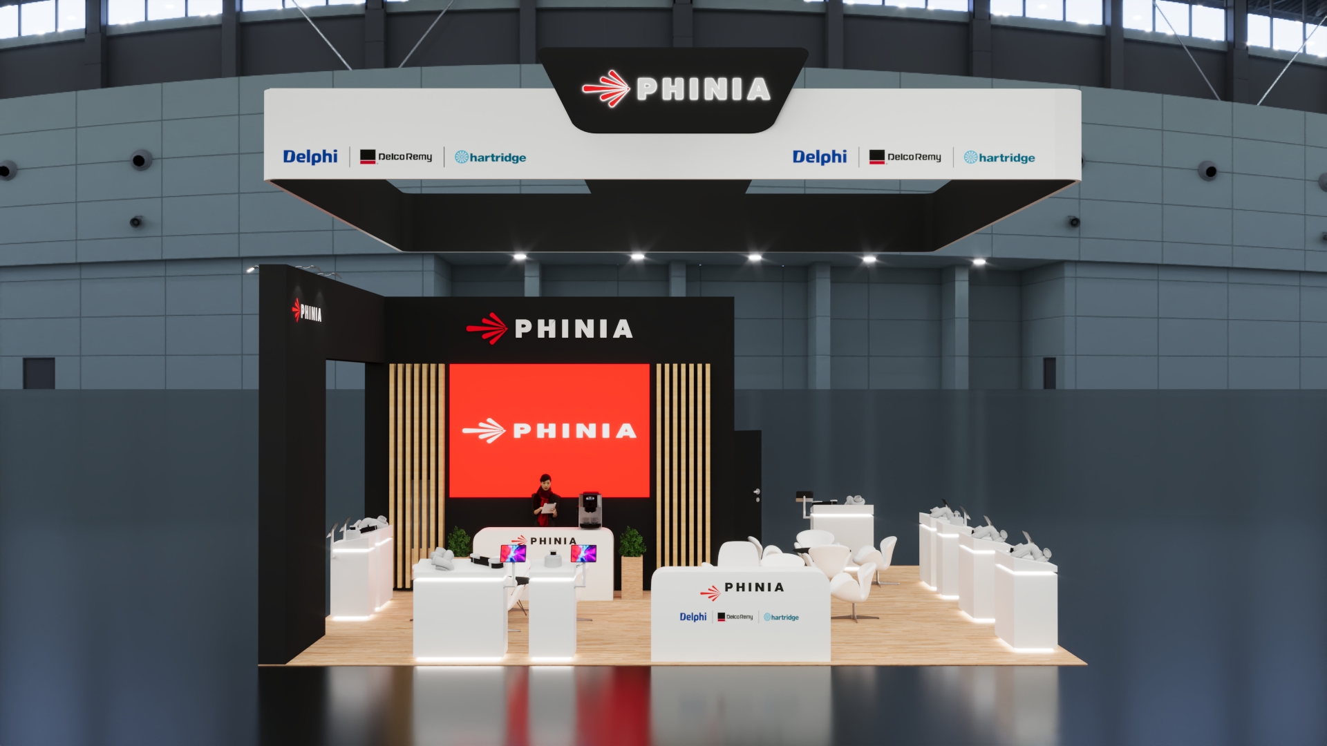 30x30 Trade Show Booth Rental 01