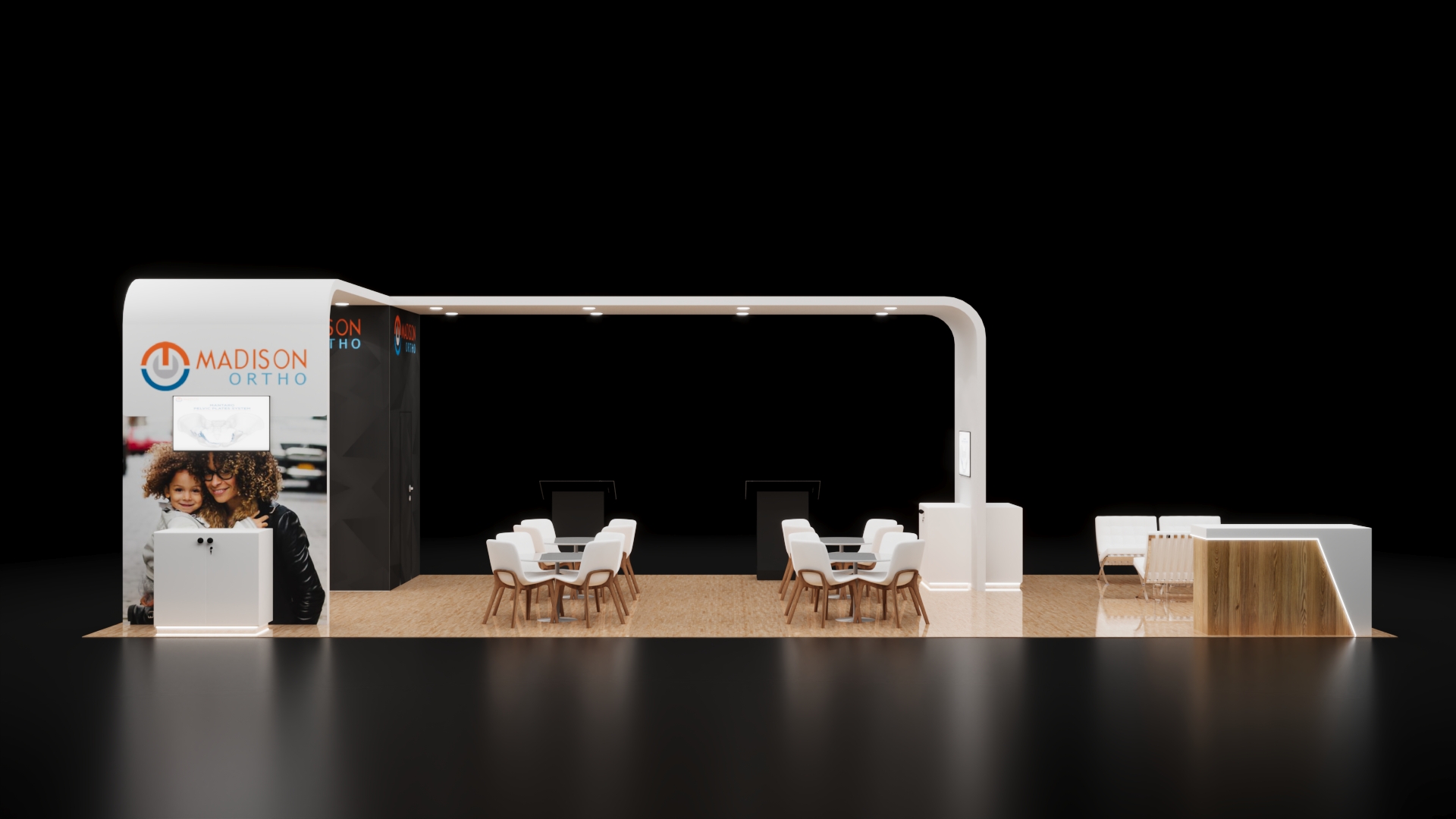 20x40 Trade Show Booth Rental 01