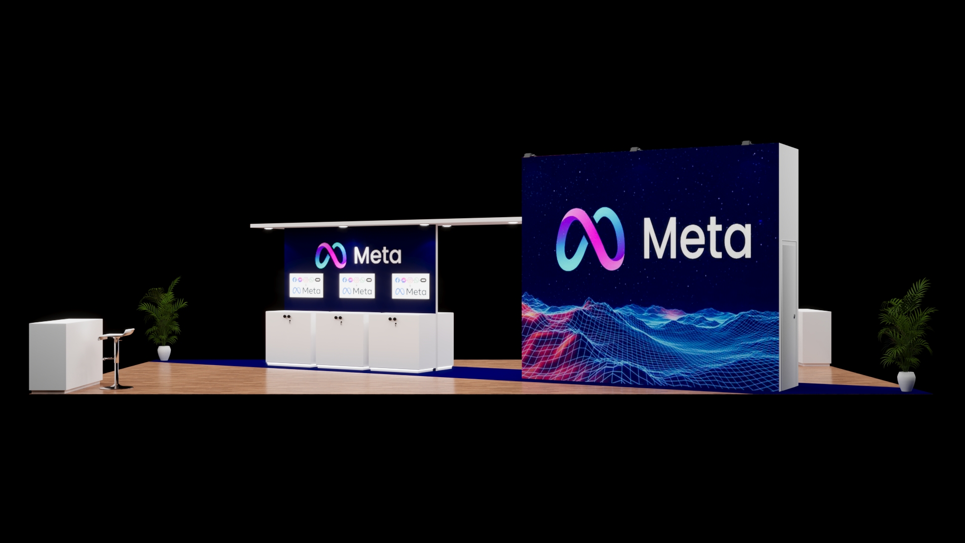 20x40 Trade Show Booth Rental 10