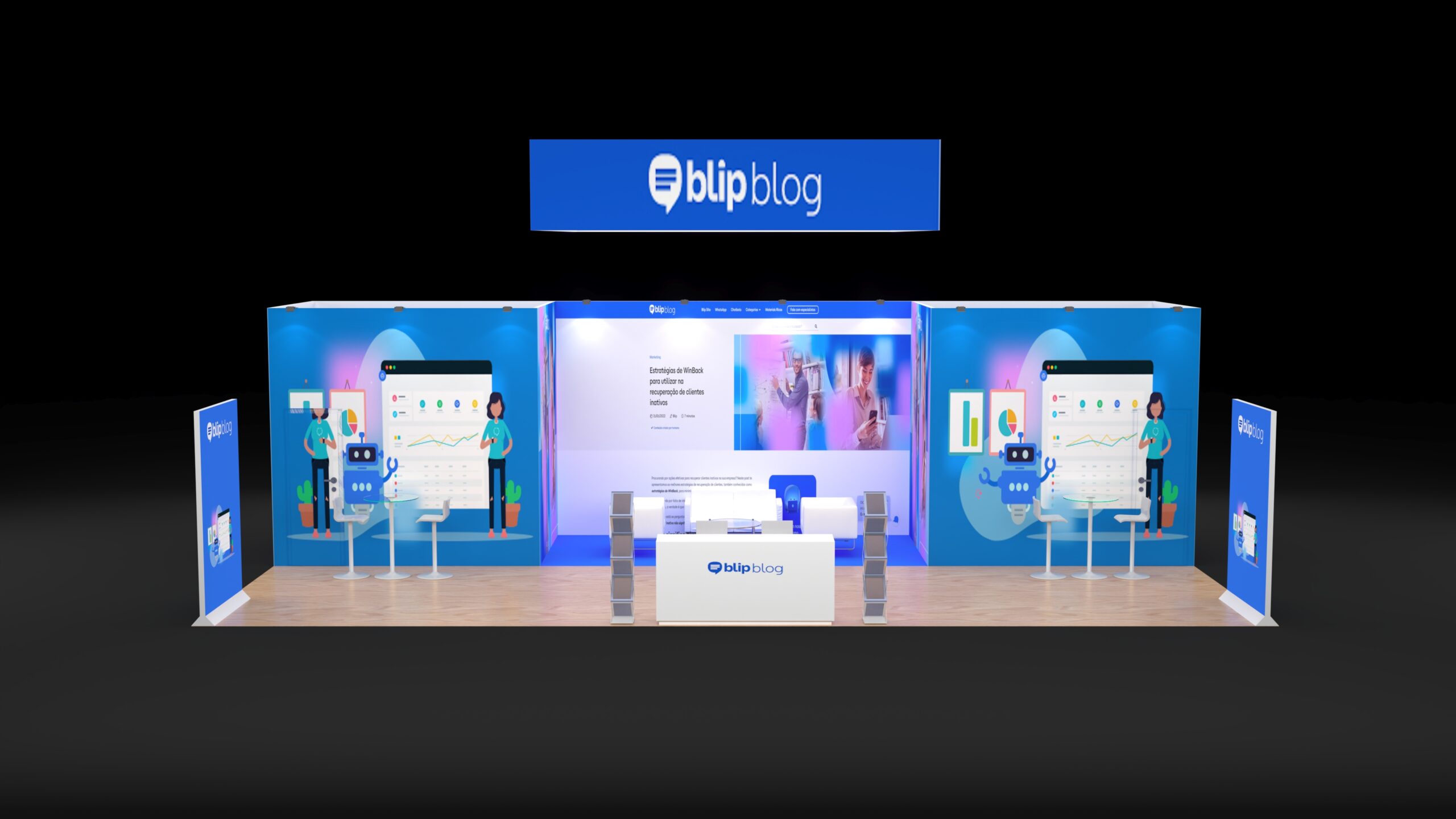 20x40 Trade Show Booth Rental 12