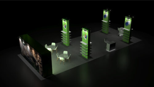 20x50 Trade Show Booth Rental 05 - Image 4
