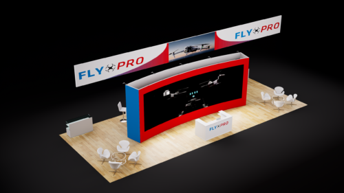 20x50 Trade Show Booth Rental 06 - Image 5