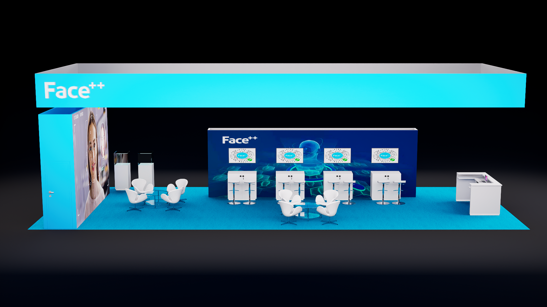 20x50 Trade Show Booth Rental 07