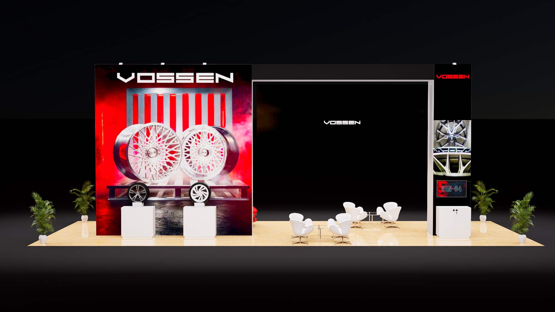 20x50 Trade Show Booth Rental 08