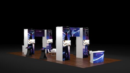 20x50 Trade Show Booth Rental 11 - Image 2
