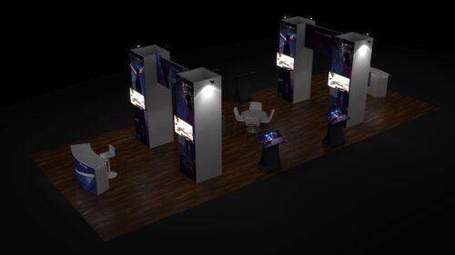 20x50 Trade Show Booth Rental 11 - Image 6