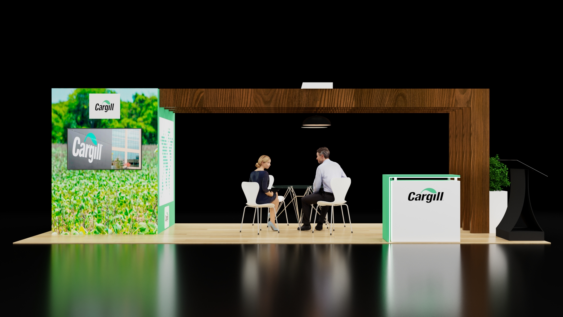 10x40 Trade Show Booth Rental 12