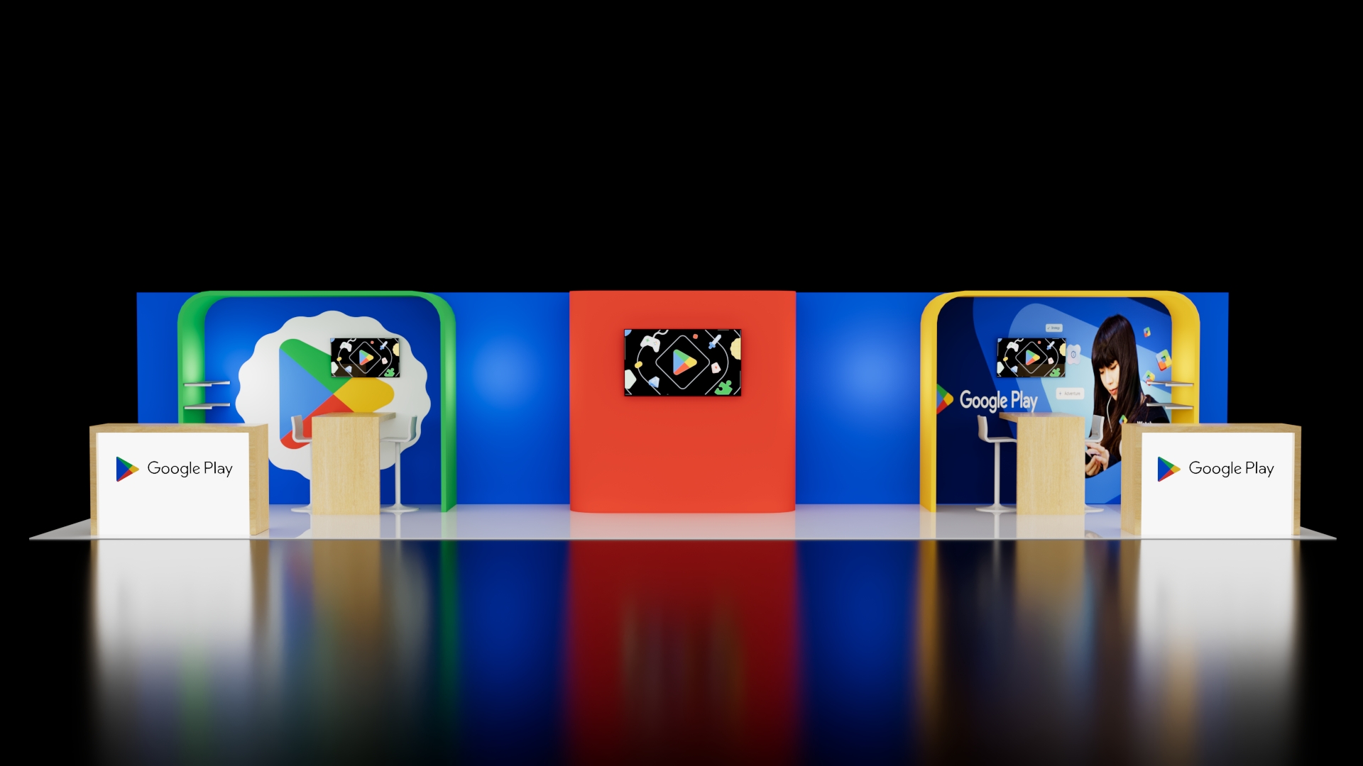 10x40 Trade Show Booth Rental 16