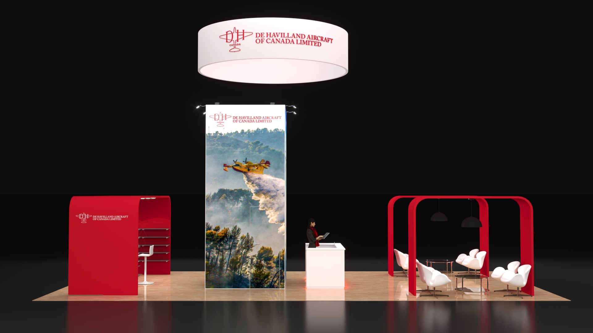 20x40 Trade Show Booth Rental 20