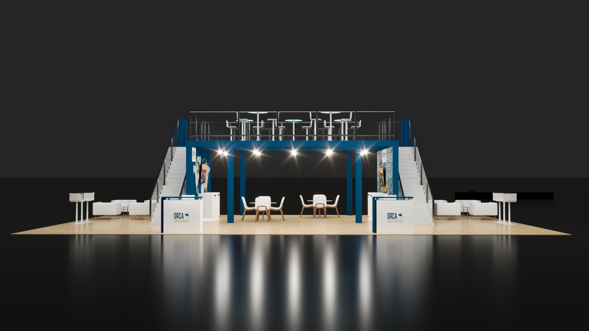 30x50 Trade Show Booth Rental 01