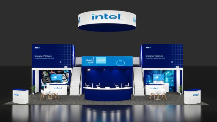 30x50 Trade Show Booth Rental 02-0001