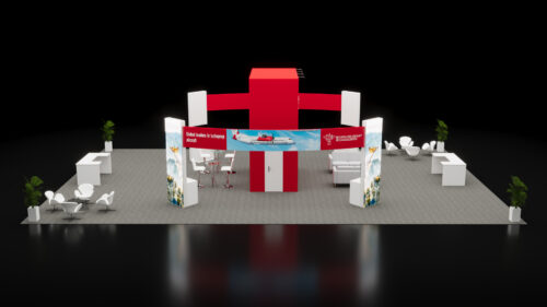 40x40 Trade Show Booth Rental 01