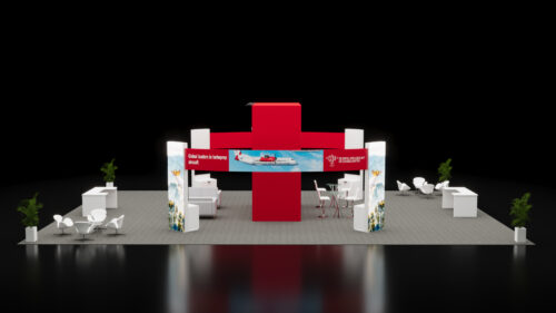 40x40 Trade Show Booth Rental 01 - Image 3