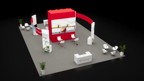 40x40 Trade Show Booth Rental 01 - Image 4